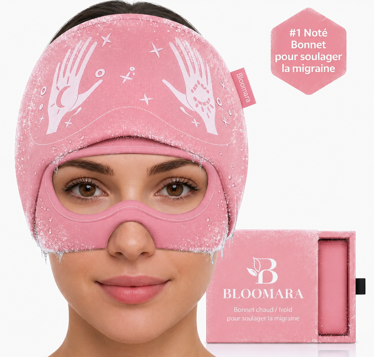 Bonnet apaisant pour migraines
