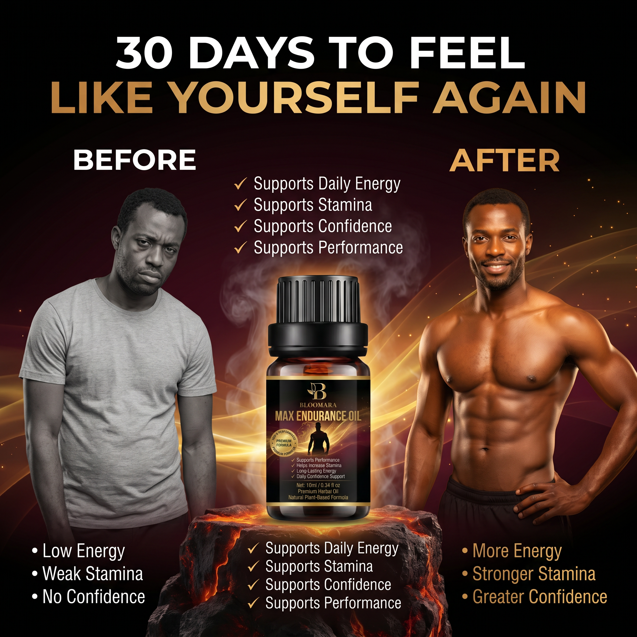 Bloomara Max Endurance Oil™ - Last Longer, Feel Confident