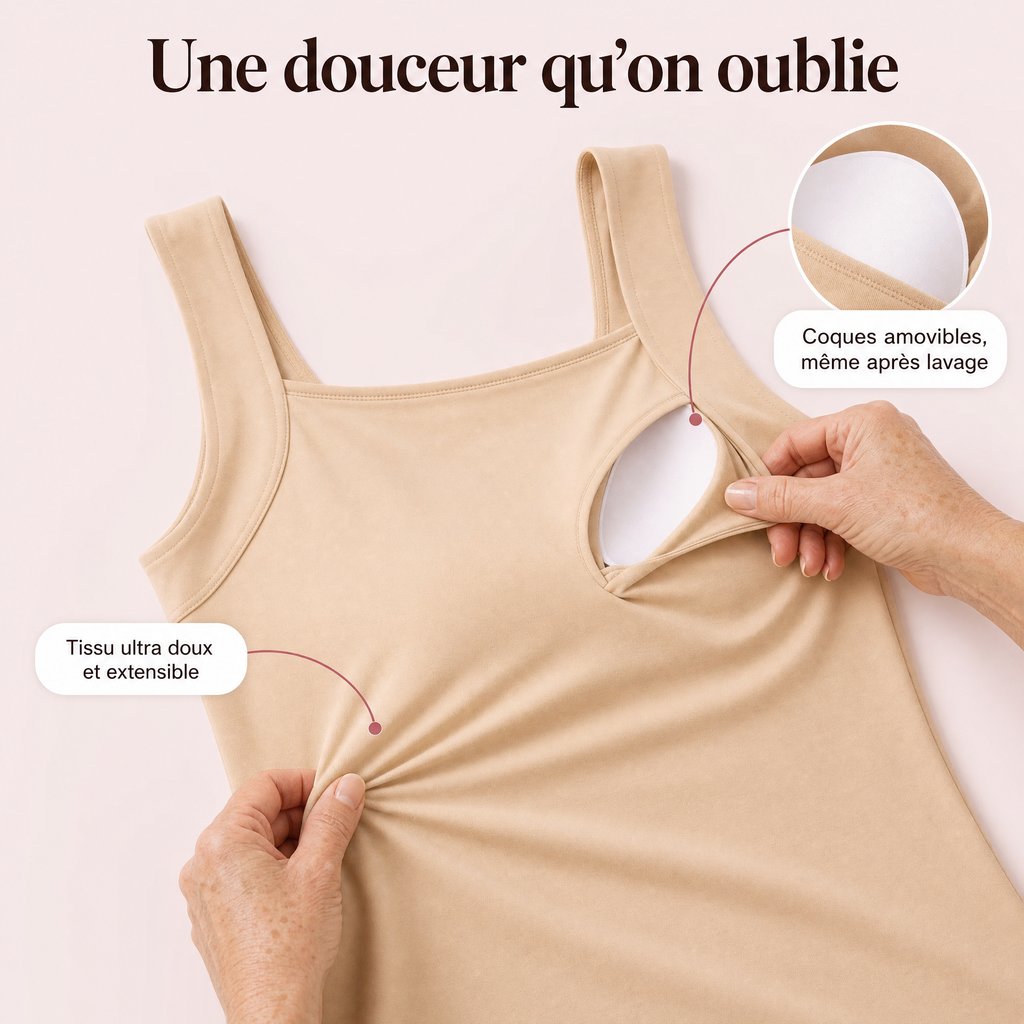 Fini le soutien-gorge pour toujours sans sacrifier le maintien