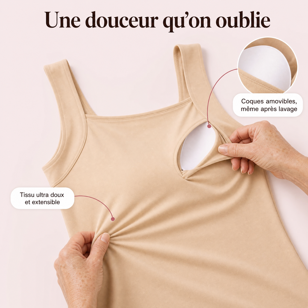 Fini le soutien-gorge pour toujours sans sacrifier le maintien